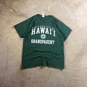 Green University Of Hawaii Grandparent Graphic T-Shirt